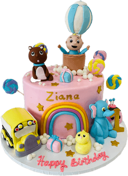 Cocomelon Birthday PNG
