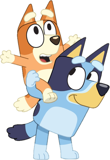 Bingo Bluey PNG