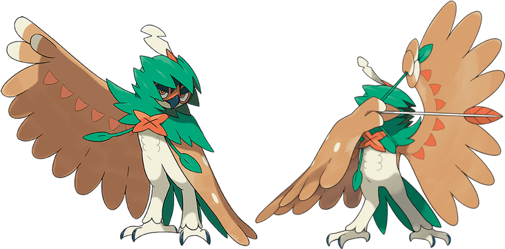 Decidueye Pokemon PNG